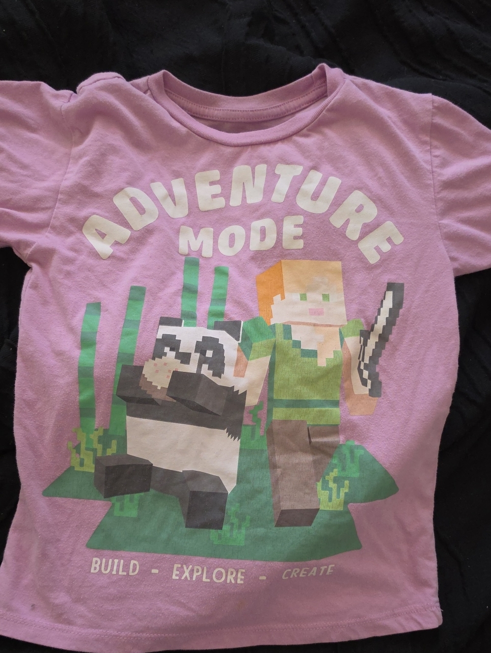 Adventure Mode Kids Graphic Tee - Pink